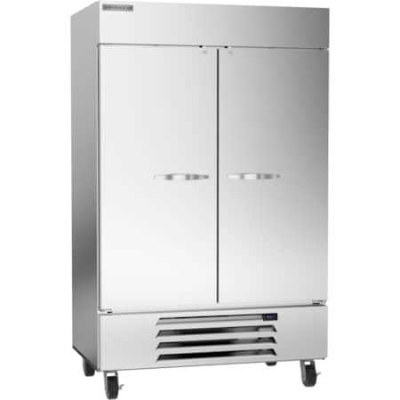 Beverage-Air Reach In Refrigerator, Two Section, Solid Door, 46.15 Cu. Ft. HBR49HC-1